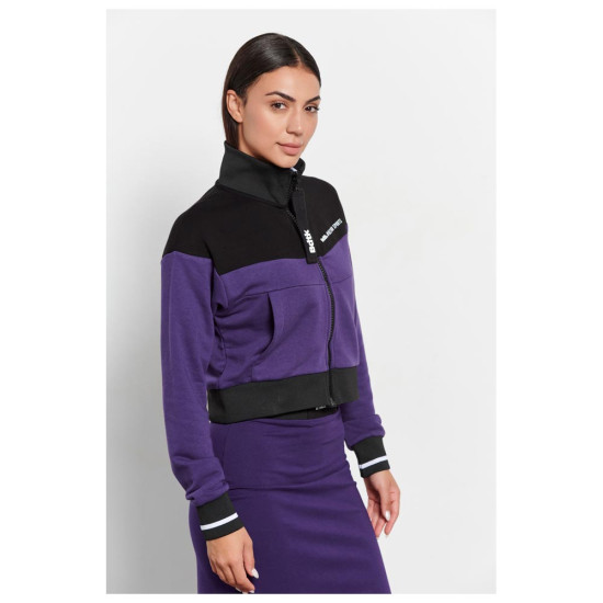 Bodytalk Γυναικεία ζακέτα Turtleneck Zip Sweater